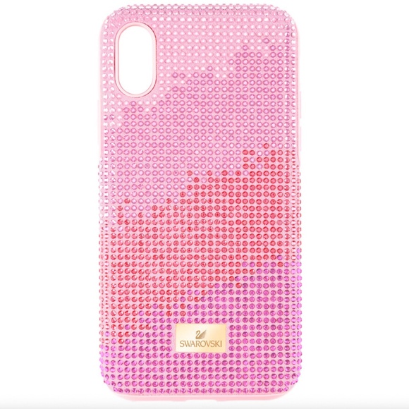 NIB New Swarovski 5481459 High Love Smartphone Case Cover iPhone XR Pink Multi - Picture 9 of 10